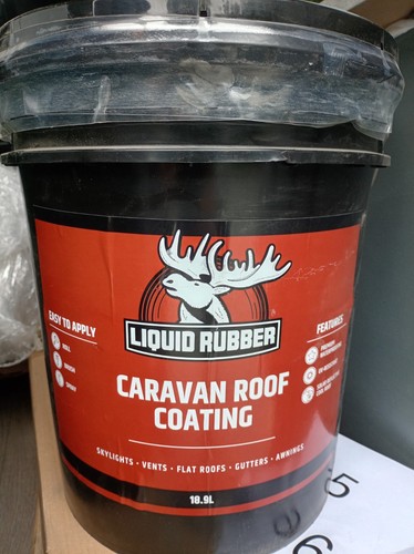 Liquid rubber caravan - rv, roof