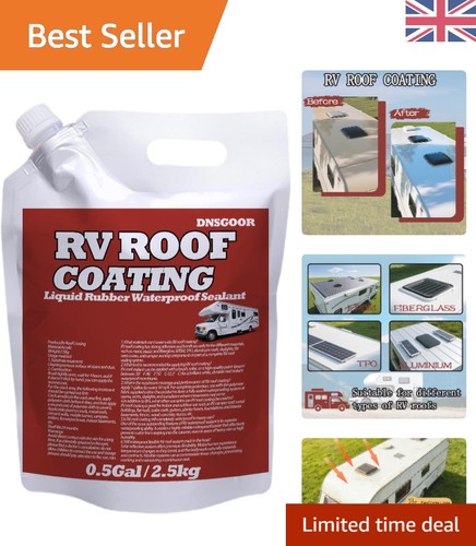 64fl white roof - rv, sealant
